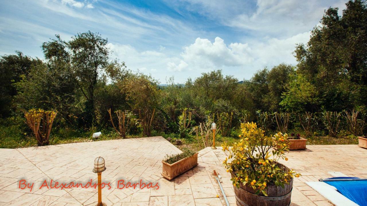 Appartement Bourikos House Corfu à Áno Korakiána Extérieur photo